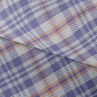 Beautiful Purple Plaid Waterproof Oxford