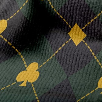 Playing Card Plaid Terry