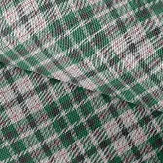 Green Square Stripes Waterproof Oxford