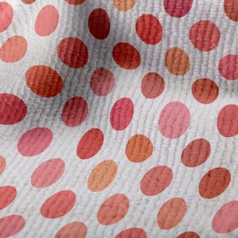 Pink Orange Dots Terry