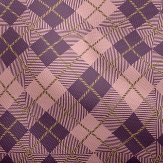 Pink And Purple Plaid Dobby