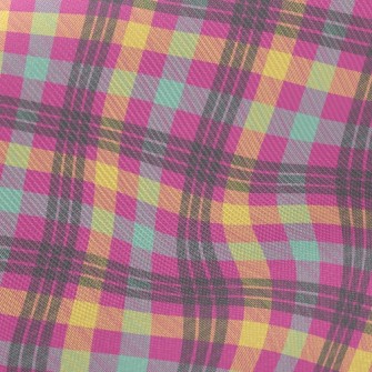 Bright Plaid Twill