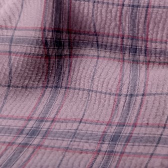 Pink And Purple Large Plaid Terry