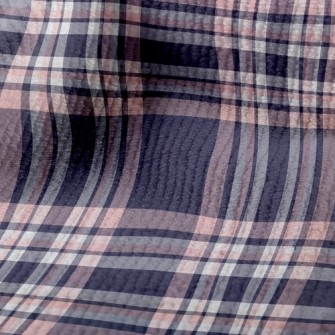 Purple Plaid Terry