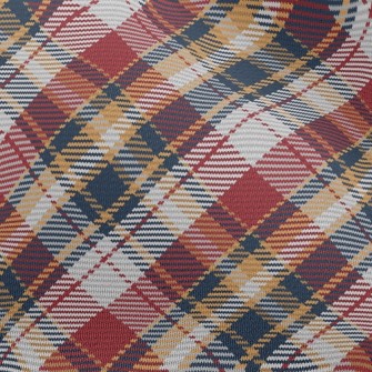Slash Scotch Grid Chiffon