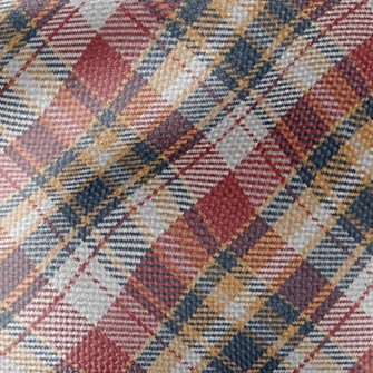 Slash Scotch Grid Waterproof Canvas