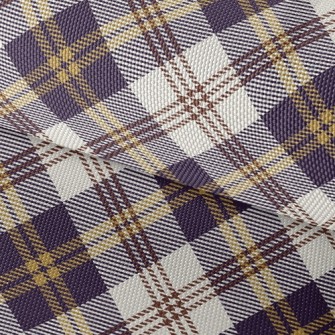 Elegant Purple Plaid Waterproof Oxford