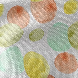 Watercolor Dots Waterproof Canvas