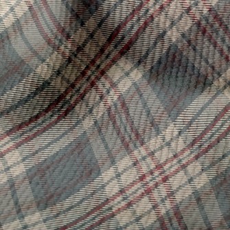 Matte Plaid Terry