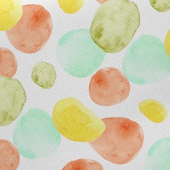 Watercolor Dots Twill
