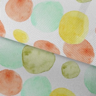 Watercolor Dots Waterproof Oxford