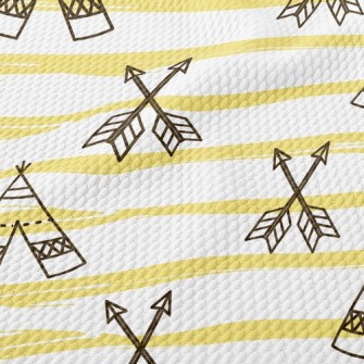 Tent With Arrows Birdseye Piqué