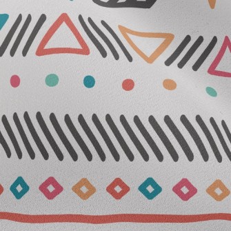 Skull And Arrow Chiffon