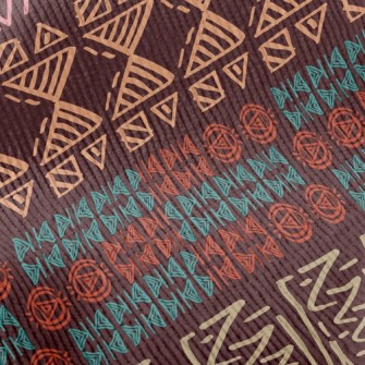 Tribal Writing Standard Corduroy