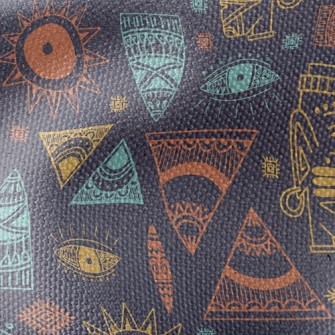 African Antiquities Waterproof Canvas