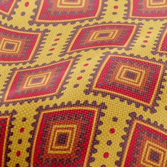 Square Giant Tooth Performance Linen