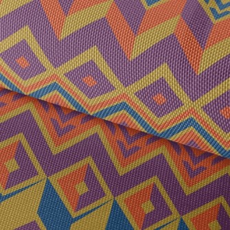 Lines And Triangles Abstract I Waterproof Oxford