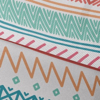 Tribal Drawings Waterproof Oxford