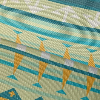 Geometric Arrow Pattern Waterproof Oxford