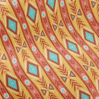 Cute Tribal Stripes Standard Corduroy