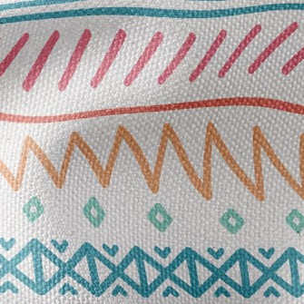 Tribal Drawings Waterproof Canvas