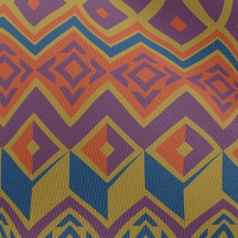 Lines And Triangles Abstract I Chiffon