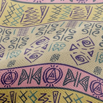 Ancient Chinese Characters Performance Linen