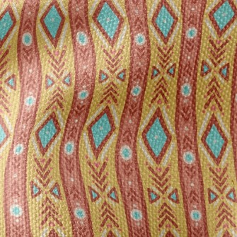 Cute Tribal Stripes Waterproof Canvas