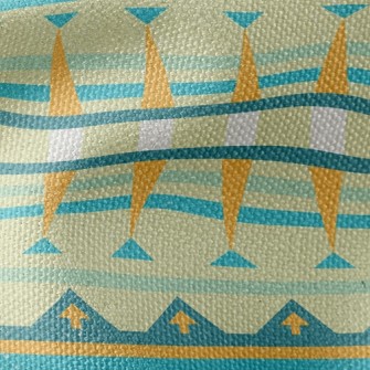 Geometric Arrow Pattern Waterproof Canvas
