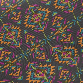 Colorful Geometric Shapes Twill