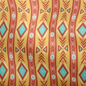 Cute Tribal Stripes Dobby