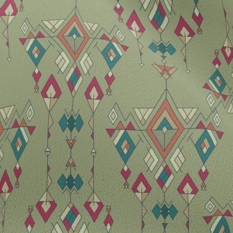 Diamond Shaped Wind Chime Chiffon