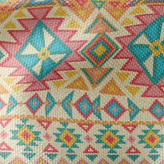 Geometry Layout Waterproof Canvas