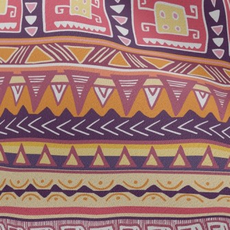 Tribal Pattern Chiffon
