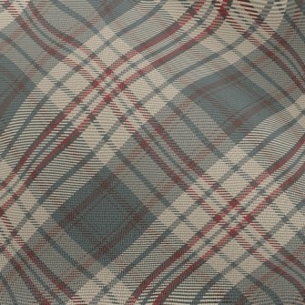 Matte Plaid Chiffon