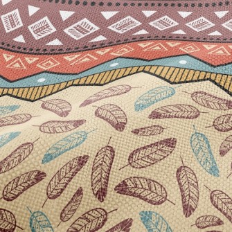 Feather Painting Performance Linen