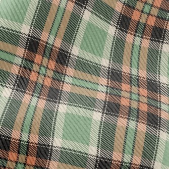 Temperament Green And Orange P Standard Corduroy