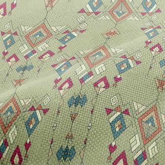 Diamond Shaped Wind Chime Performance Linen