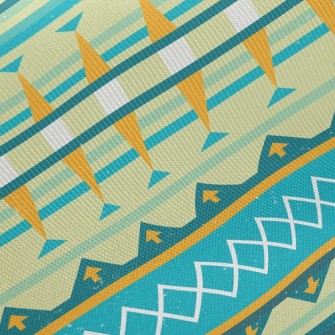 Geometric Arrow Pattern Twill