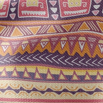 Tribal Pattern Waterproof Canvas