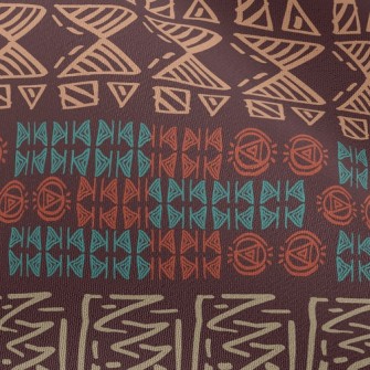 Tribal Writing Chiffon