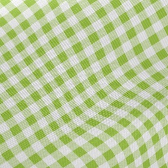 Green Checkerboard Twill