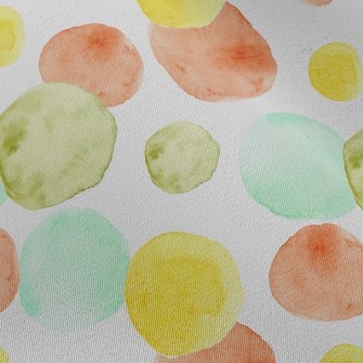 Watercolor Dots Chiffon
