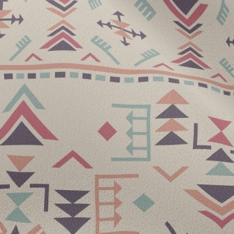 Colorful Triangle Diagram Chiffon