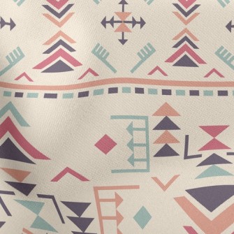 Colorful Triangle Diagram Stretch Ponte