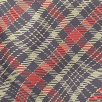 Elegant Plaid Stretch Ponte