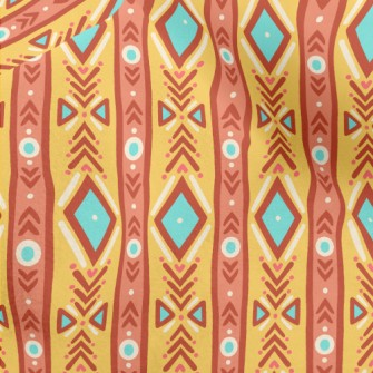 Cute Tribal Stripes Micro Fleece