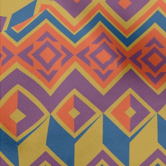 Lines And Triangles Abstract I Micro Fleece