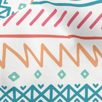 Tribal Drawings Micro Fleece
