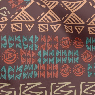 Tribal Writing Micro Fleece